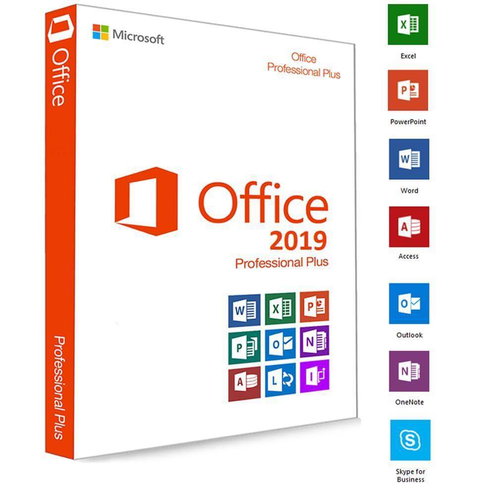 Microsoft Office Professional 2019 Plus 1 PC Microsoft Key GLOBAL