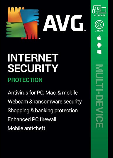 AVG Internet Security 1 User 1 Year AVG PC Key GLOBAL